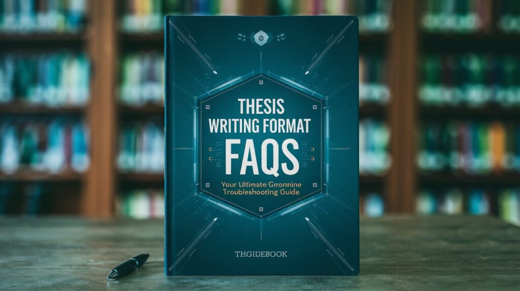 Thesis Writing Format